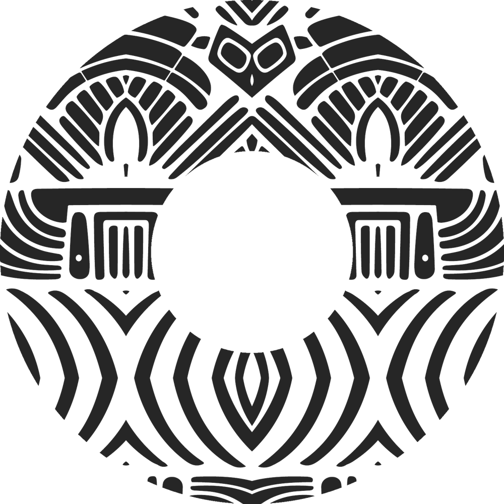 Pattern Disc Gray